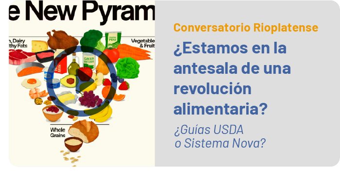 Revolución alimentaria, guías USDA o sistema Nova