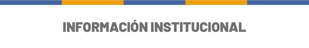 Información institucional